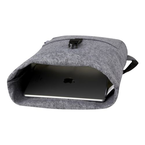 Cykeltaske af genanvendt filt - Billede 4